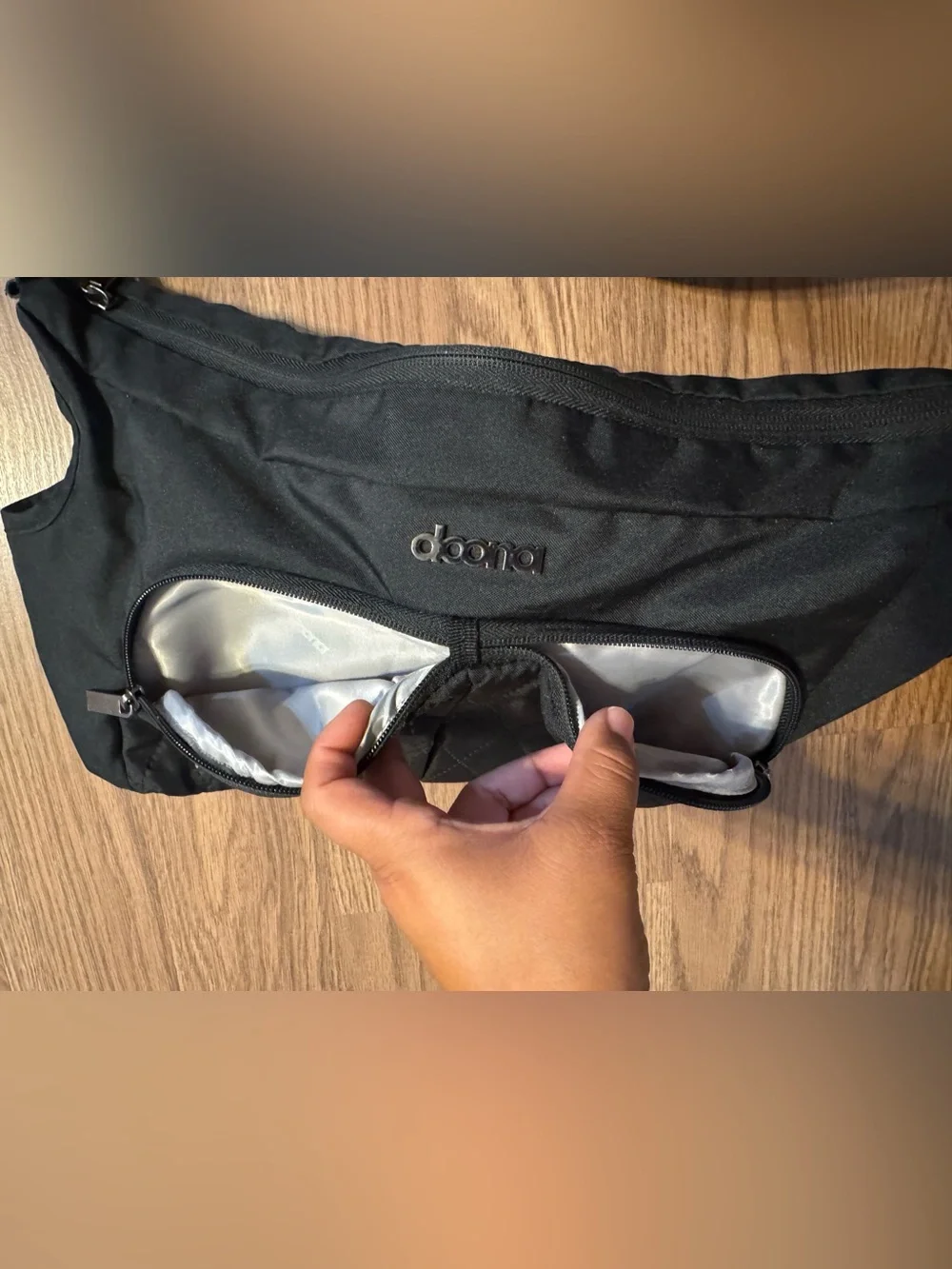Doona Quilted Black Essentials Bag READ DESCRIPTION
